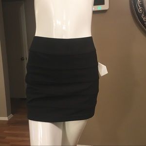 NWT Black Mini Skirt -Charolette Russe
